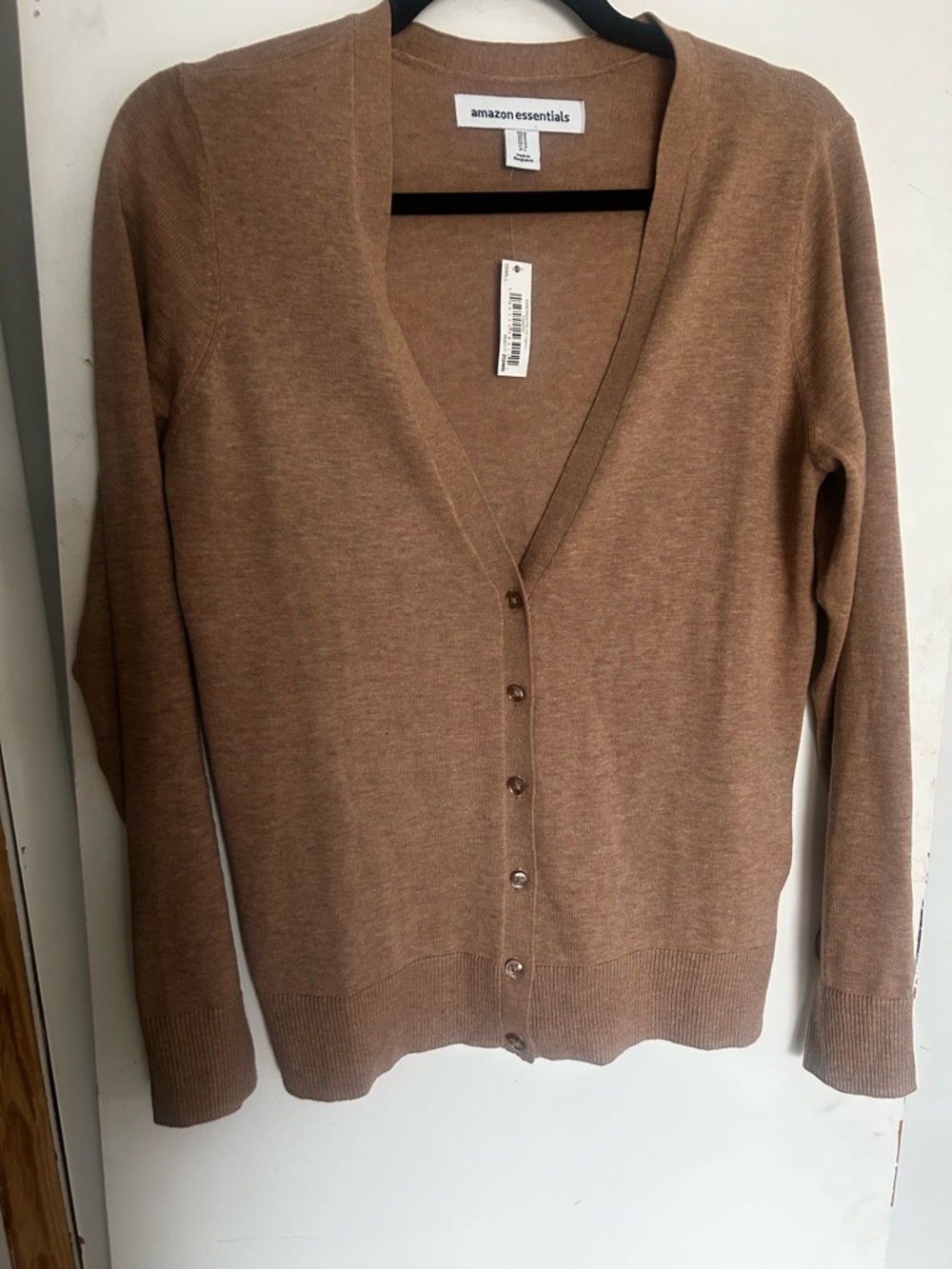 Amazon Tan Cardigan, Size small - Picture 2 of 12